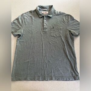 Original Penguin by Munsingwear Men's Green Polo Shirt. Heritage Slim Fit. Golf!